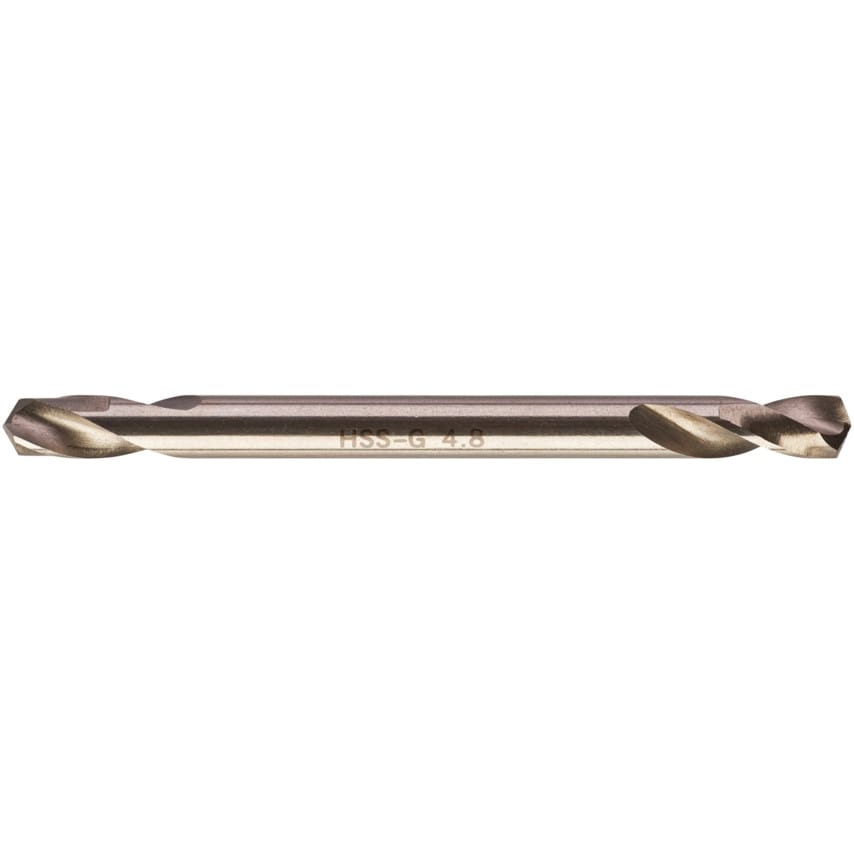 4.80mm Hssg Double Ended Drill (PK-10)