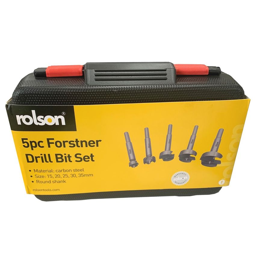 48595 5pc Forstner Bit Set