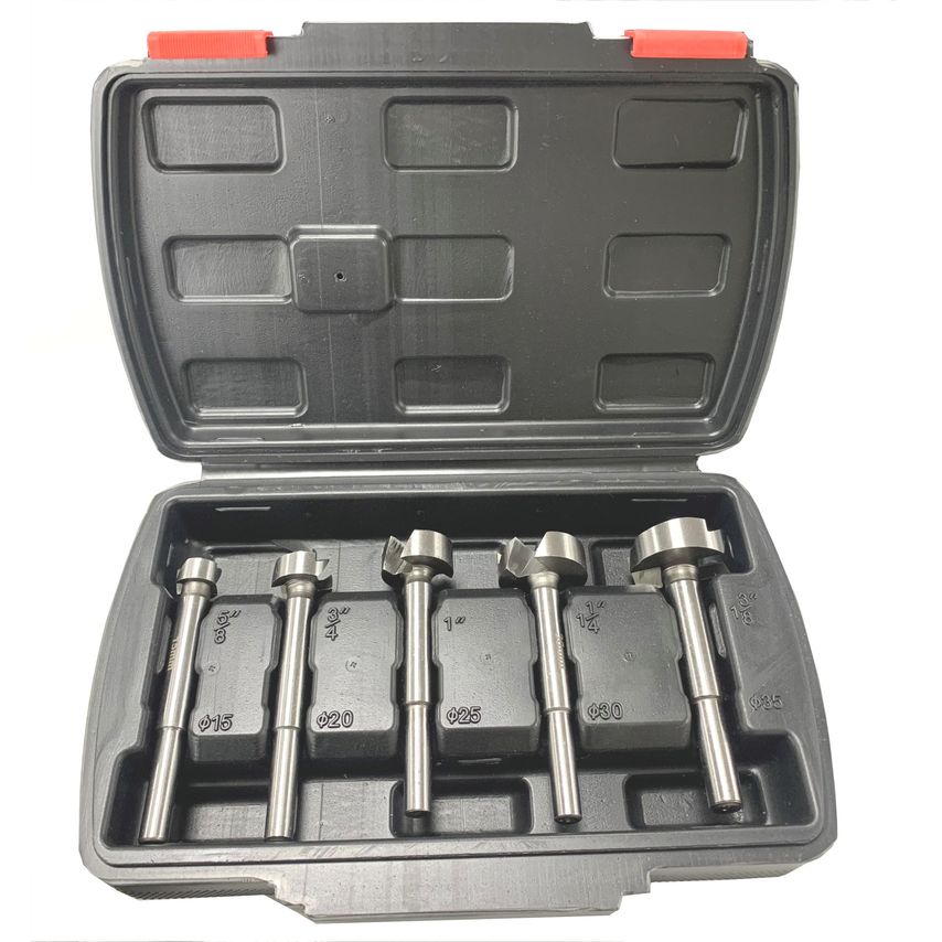 48595 5pc Forstner Bit Set