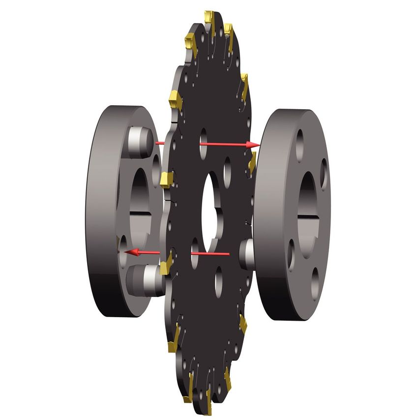 4.97080122 Narrow Slotting Cutter D=80 B=