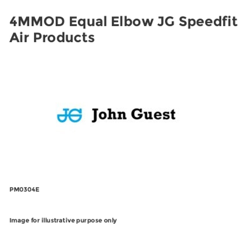 4MMOD Equal Elbow JG Speedfit Air Products PM0304E