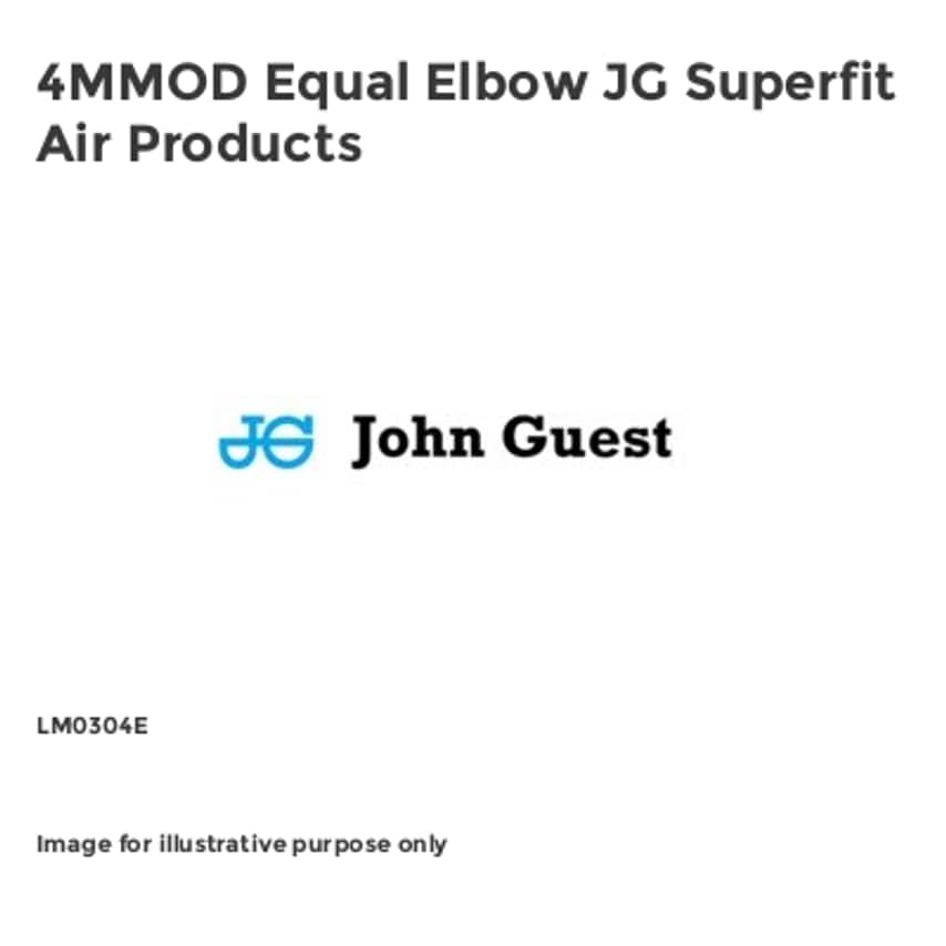 4MMOD Equal Elbow JG Superfit Air Products LM0304E