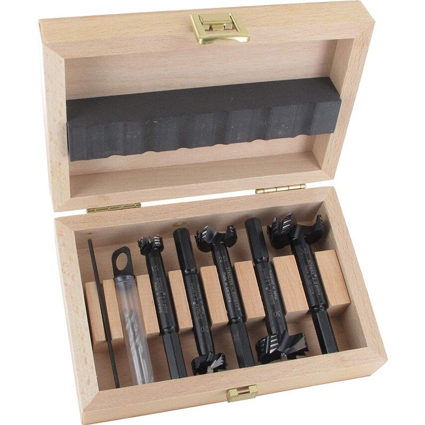 4PCS Bormax 2.0 Prima Pilot Guided 35, 40, 45, 50mm, in Wooden Box, 1624504