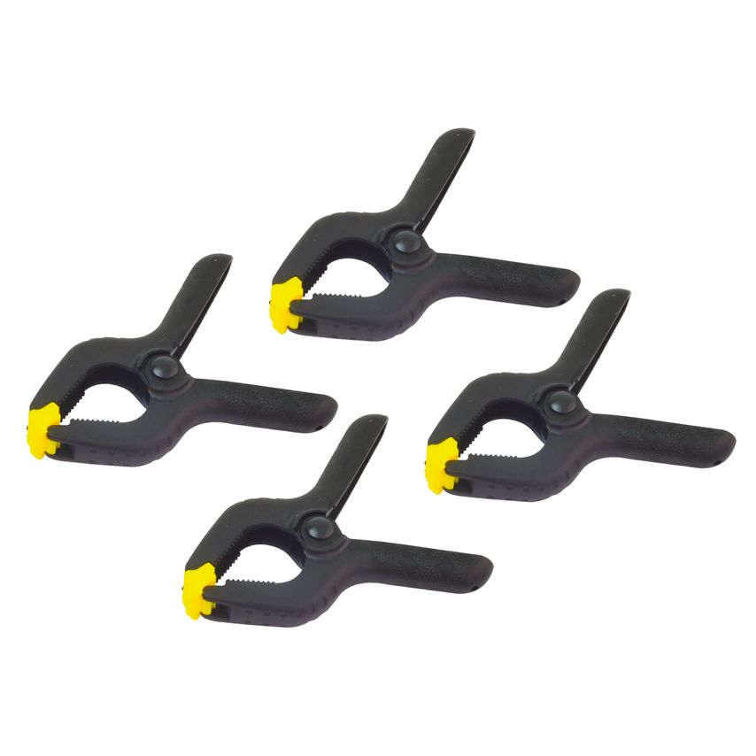 4-Piece 90mm Spring Clamp Set