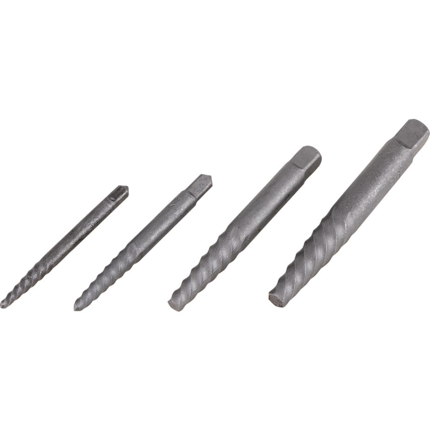 4-Piece Screw Extractor Set