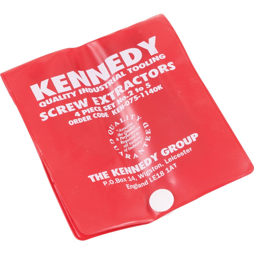 4-Piece Screw Extractor Set