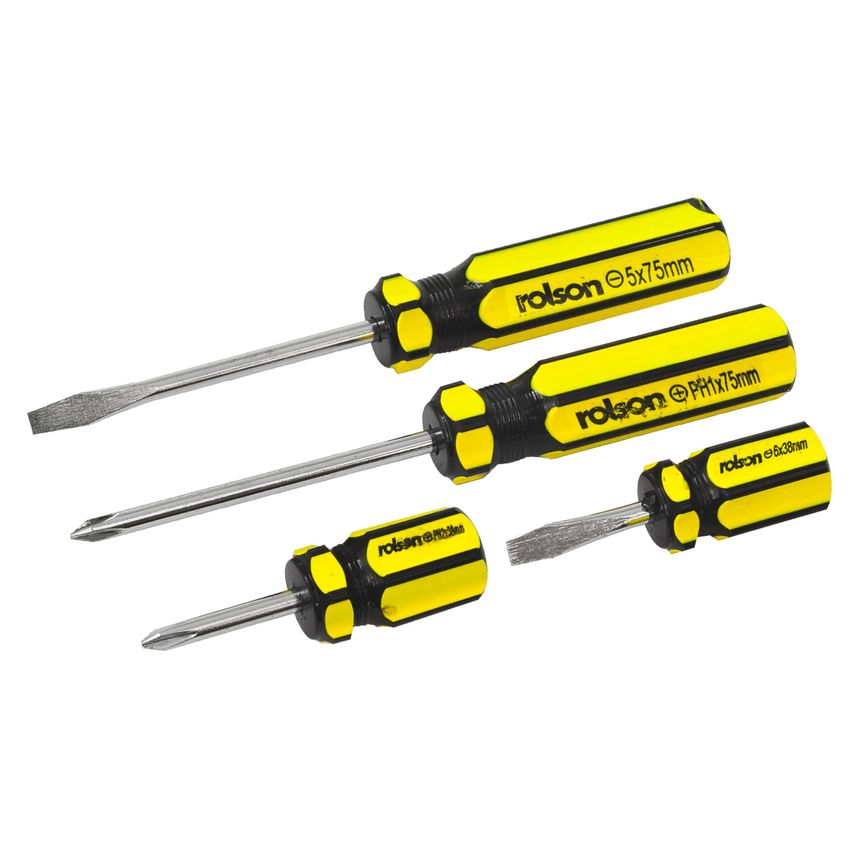 4-Piece Screwdriver Set