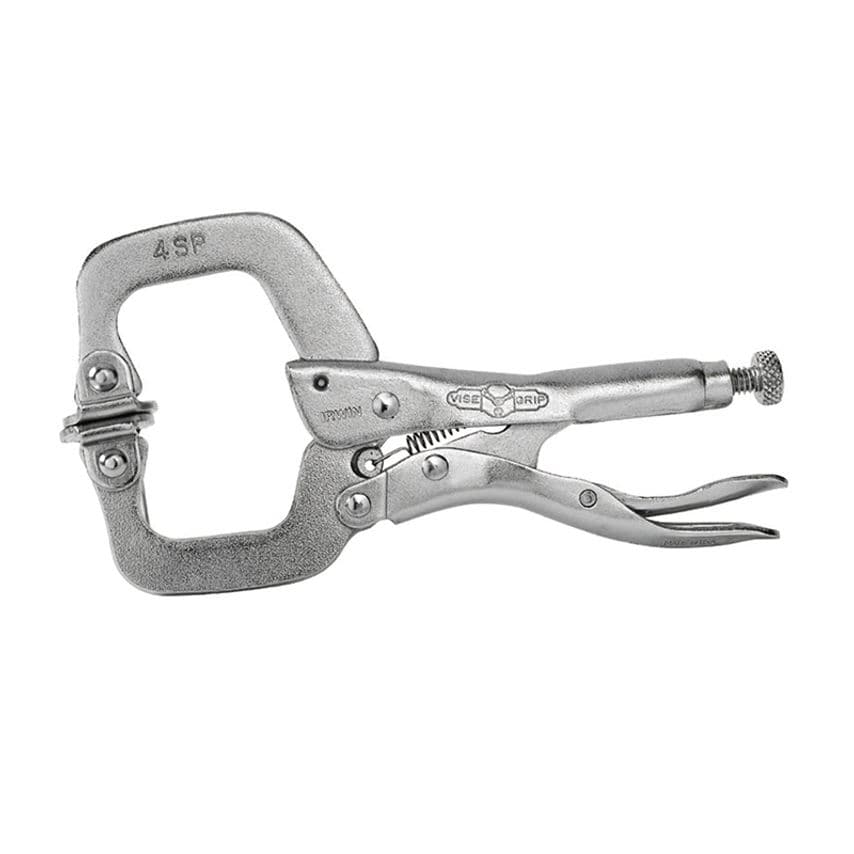 4SP Locking C-Clamp Swivel Pad 100mm (4in) VIS4SP