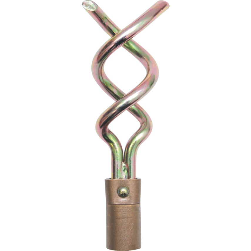 4" Double Worm Screw - Lockfast