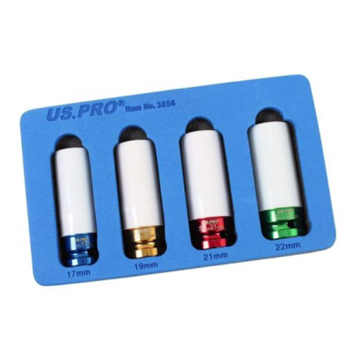 4 Piece Alloy Wheel Impact Socket Set 1/2in Drive