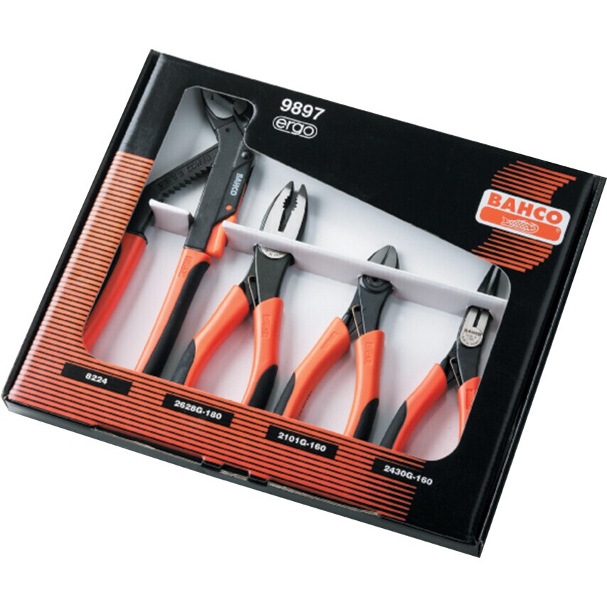 4 Piece Plier Set - BAH5589897K