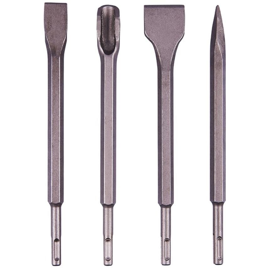 4 Piece SDS Chisel Set