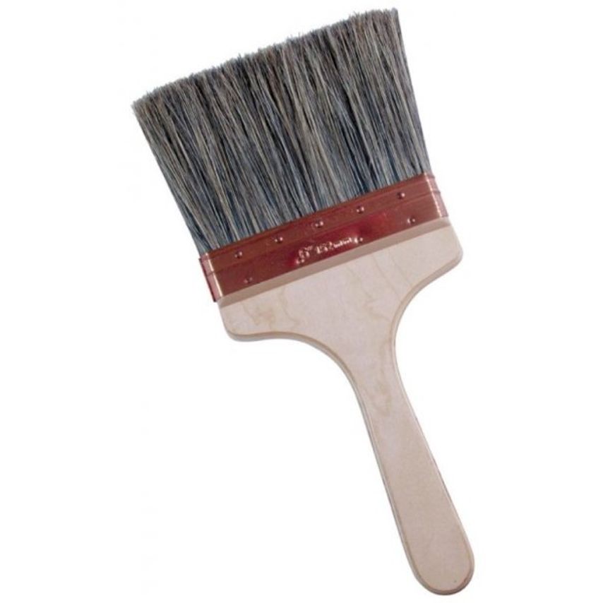 4" Prodec Pure Grey Bristle Wall Brush