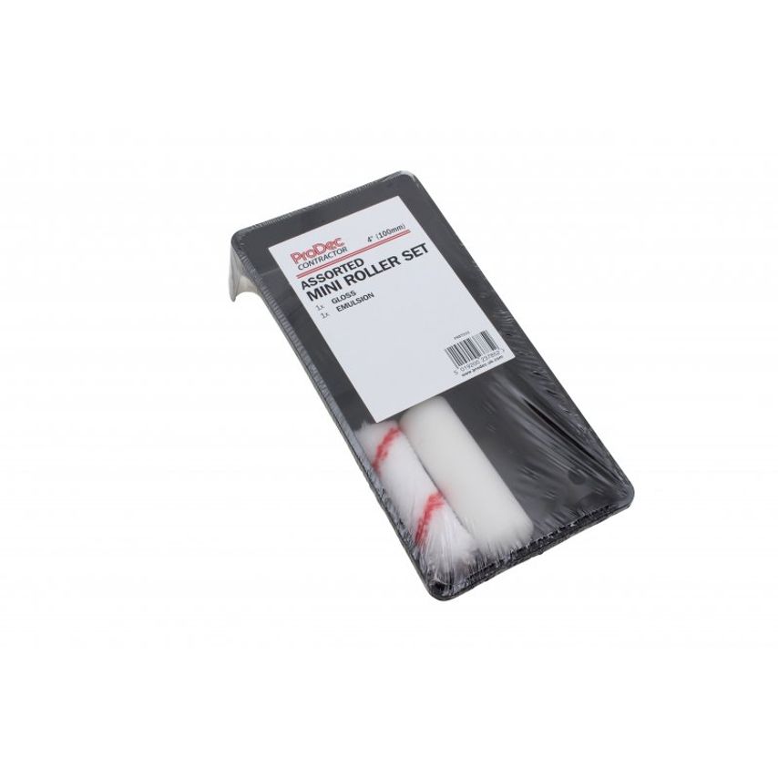4" Twin Head Mini Roller Kit