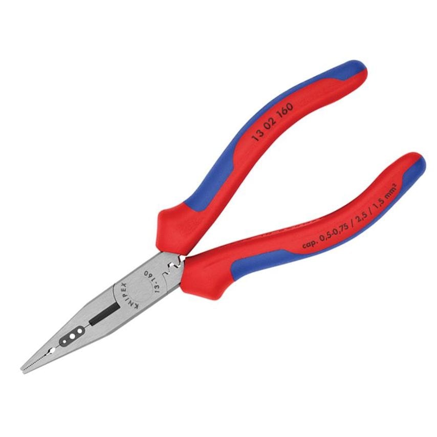4-in-1 Electrician's Pliers Multi-Component Grip 160mm (6.1/4in) KPX1302160