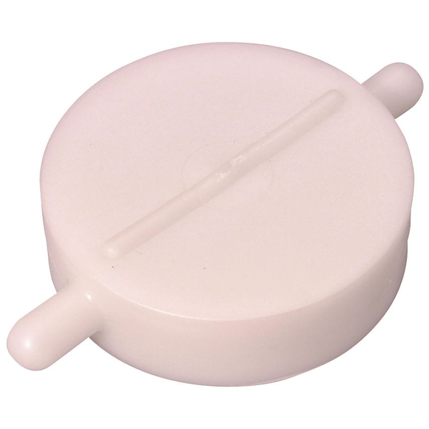 4in Urt Poly Blank Cap W/o Chain - PBCWOCURT4