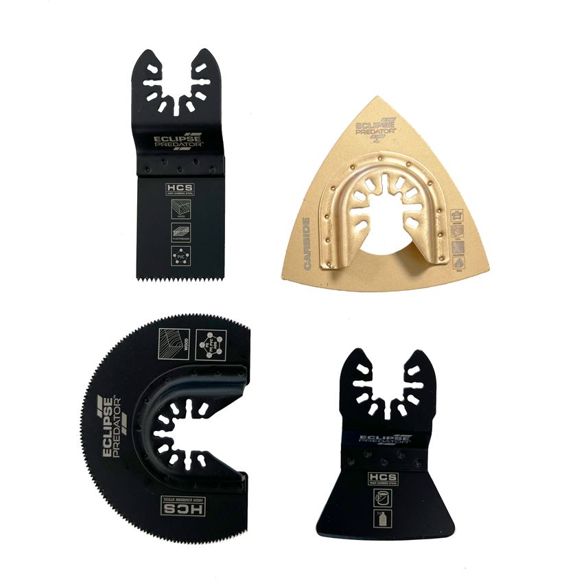 4pc Oscillating Tool Blades Kit