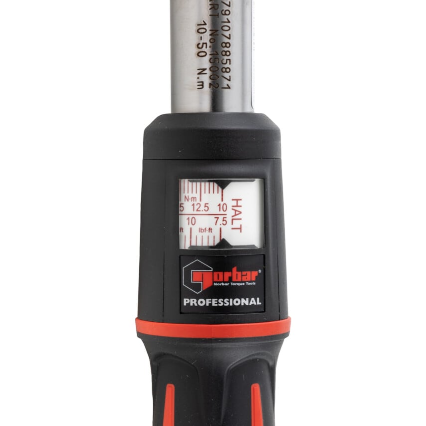 50 (15002) Adjustable Push Through Torque Wrench 3/8"S/D