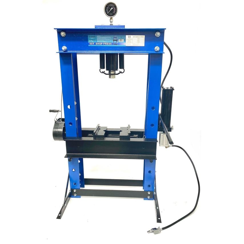 50 Tonne Air/ Hydraulic Floor Press