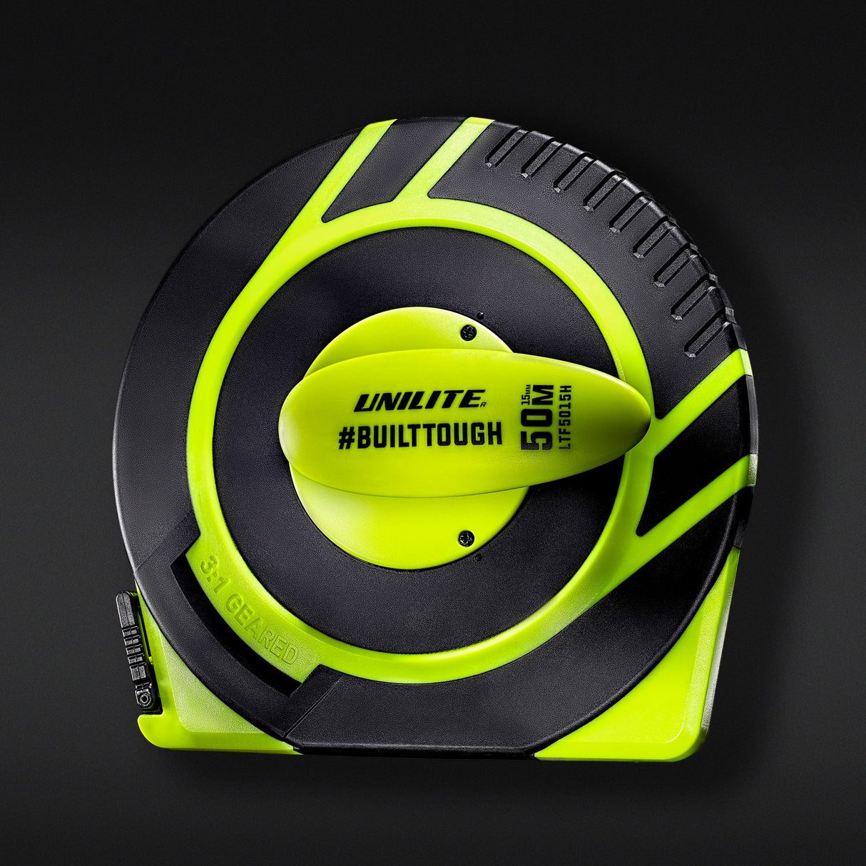 50m Long Tape Measure with Fold Out Crank Handle Pack of 6