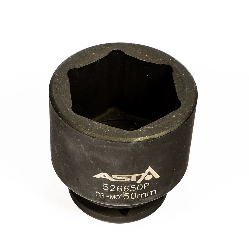 50mm 3/4" Drive Short Impact Socket 6 Point (6PT) Heavy Duty 72mm Length