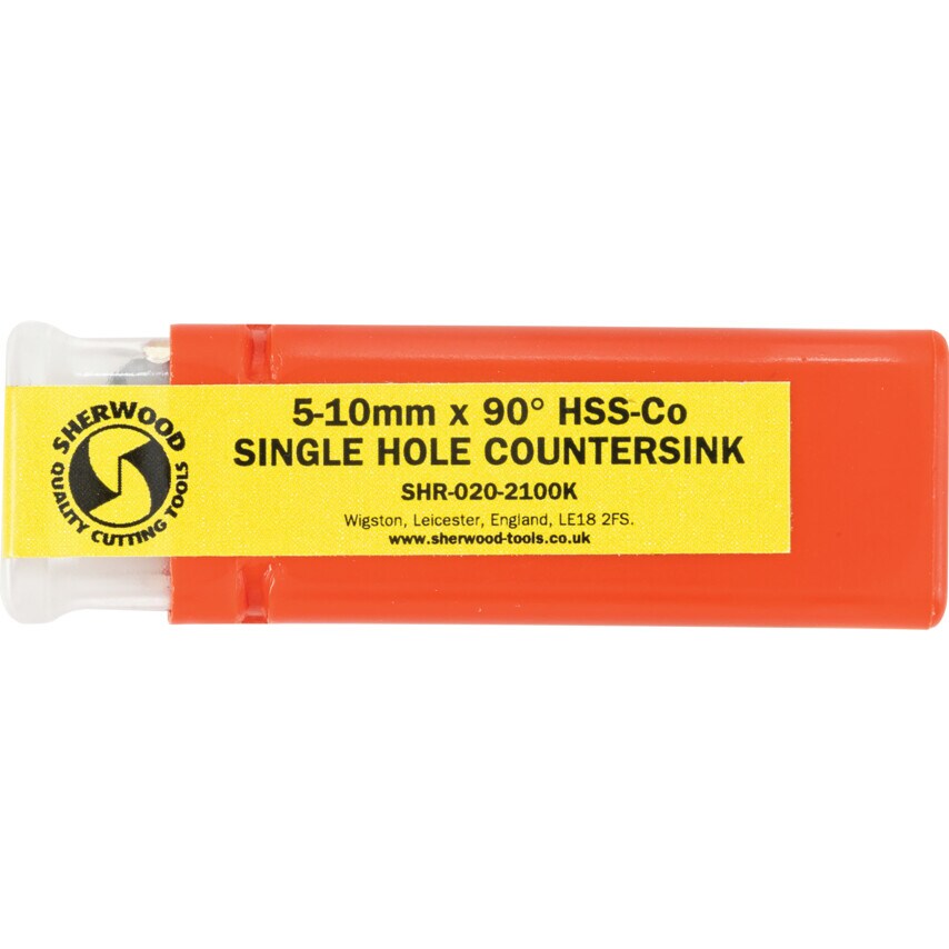 5-10MMX90DEG Single Hole Countersink