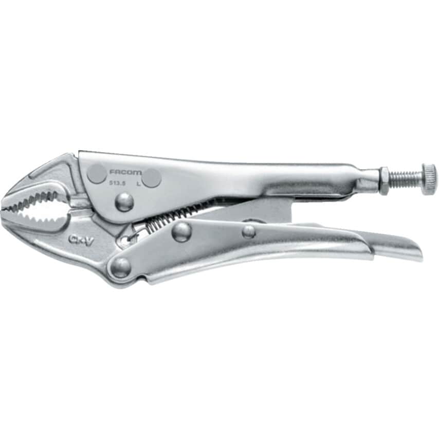 513 -140 Short Nose, Single Setting Lock Grip Pliers - Black