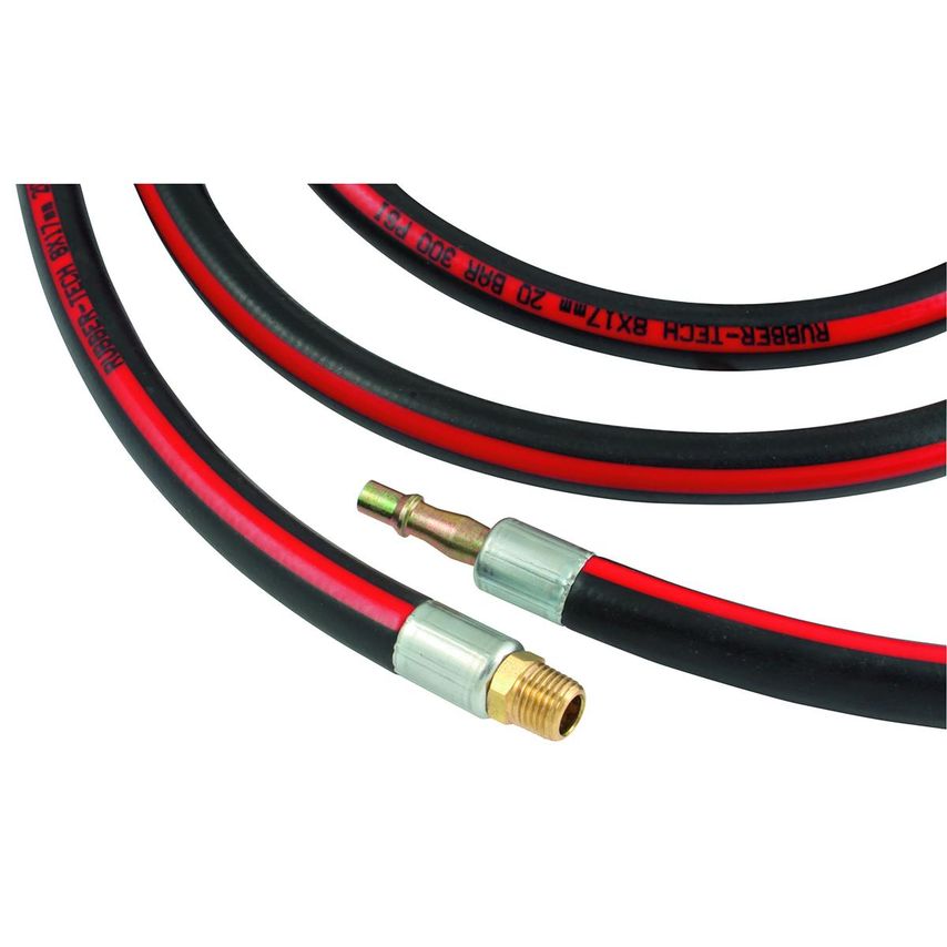 5/16in ID x 10M REC 19S Plug x 1/4in H/as - RH08X1/4X19-10