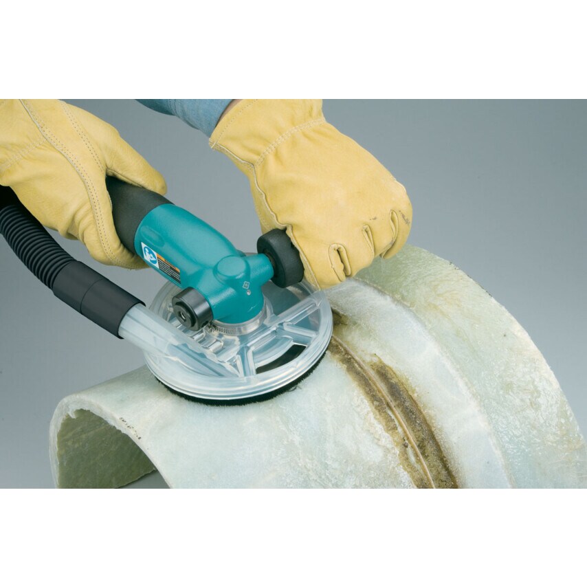 52596 5" (127mm) Central Vacuum Right Angle Disc Sander, 12, 000 RPM