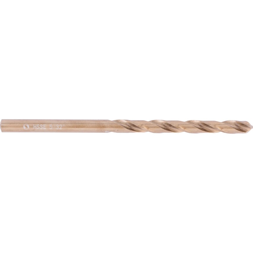 5/32" Dia Cobalt Drill for Stainless Steel