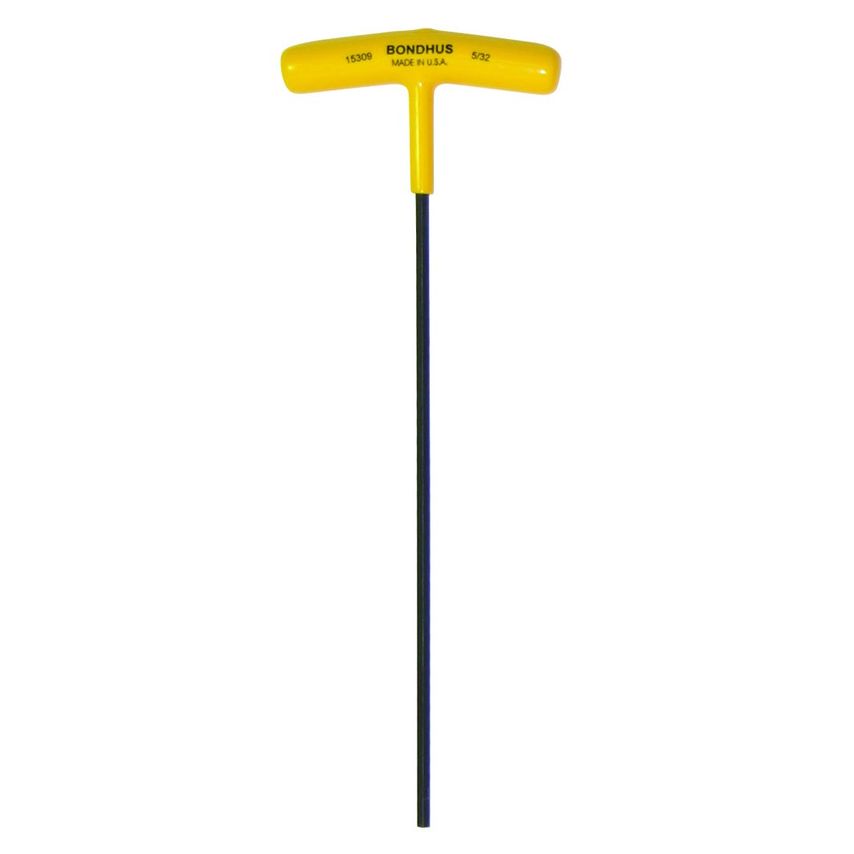 5/32" T-Handle Hex Driver 9", 5/32", 15309
