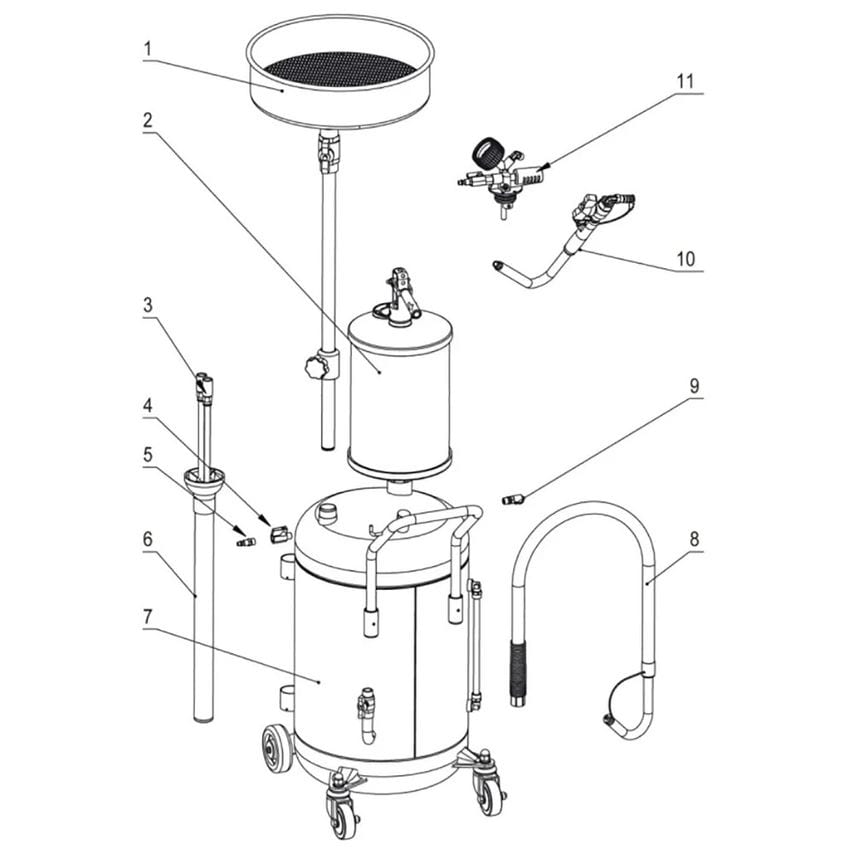 53380510 Suction Hose Assembly