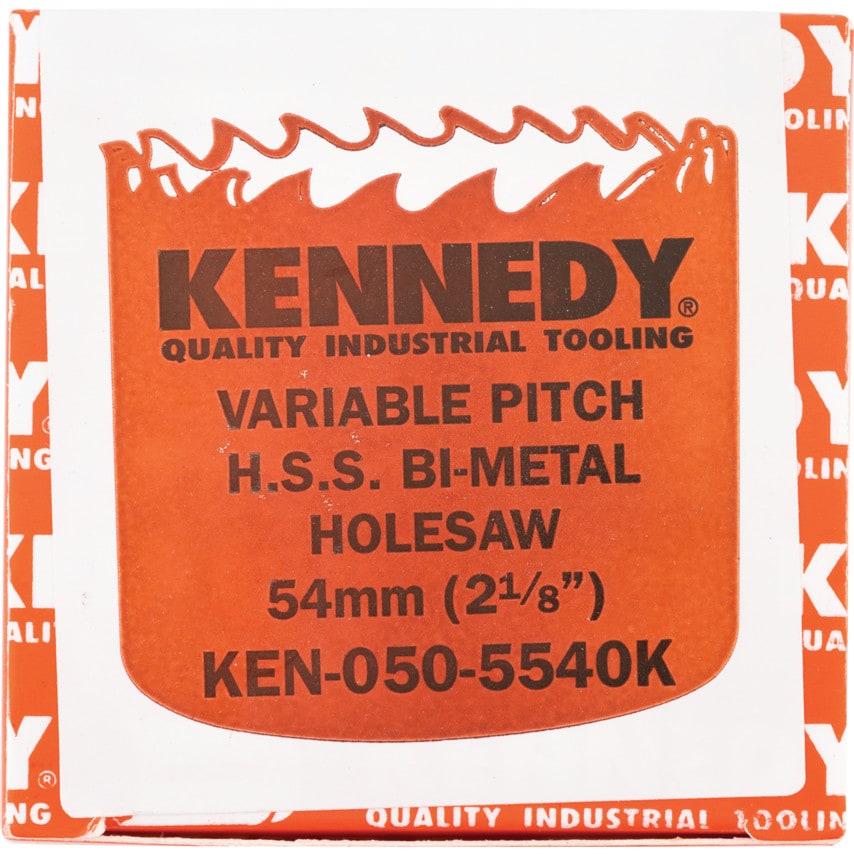 54mm Diameter (2.1/8") Bi-Metal V/P Holesaw