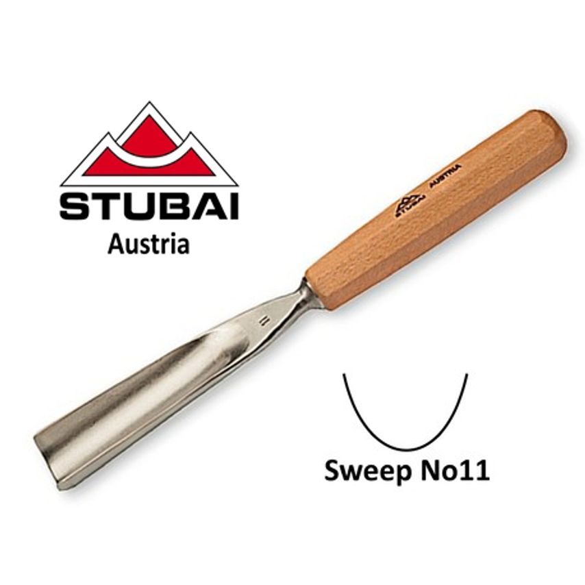 551106 No11 Sweep Straight Carving Gouge 6mm