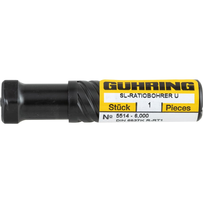 5514 6.00MM Carbide Straight Shank Ratio Drill - Firex Coated