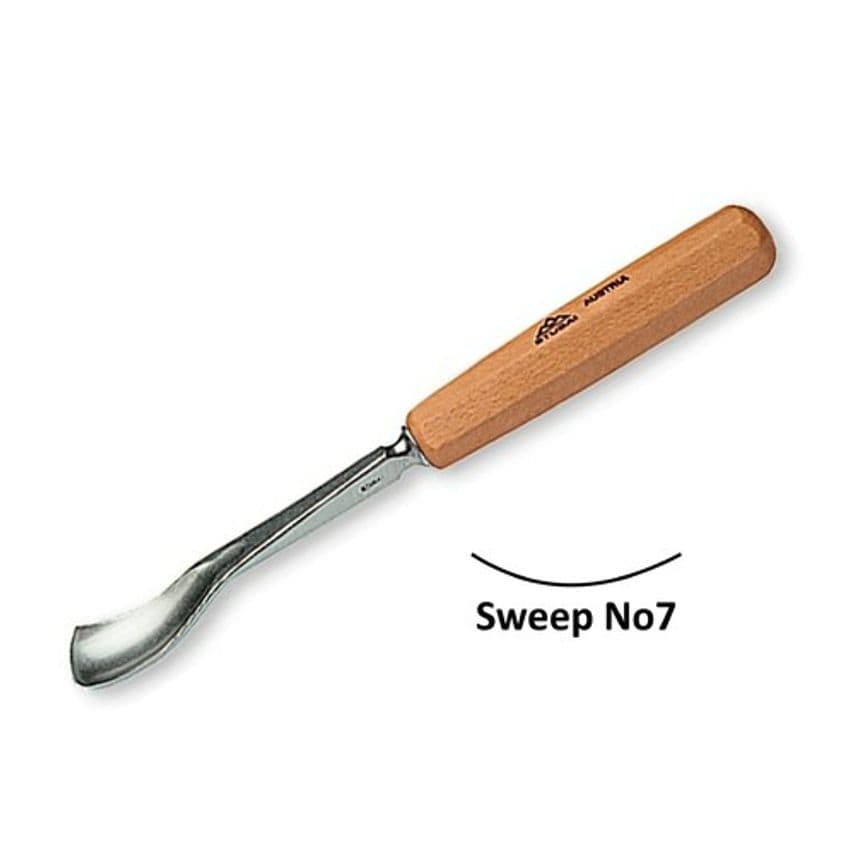 552806 No.7 Sweep Spoon Carving Gouge 6mm
