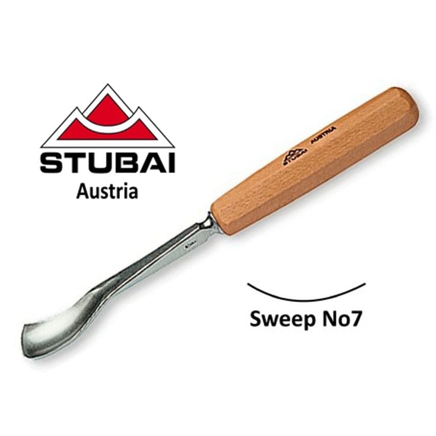 552810 No.7 Sweep Spoon Carving Gouge 10mm