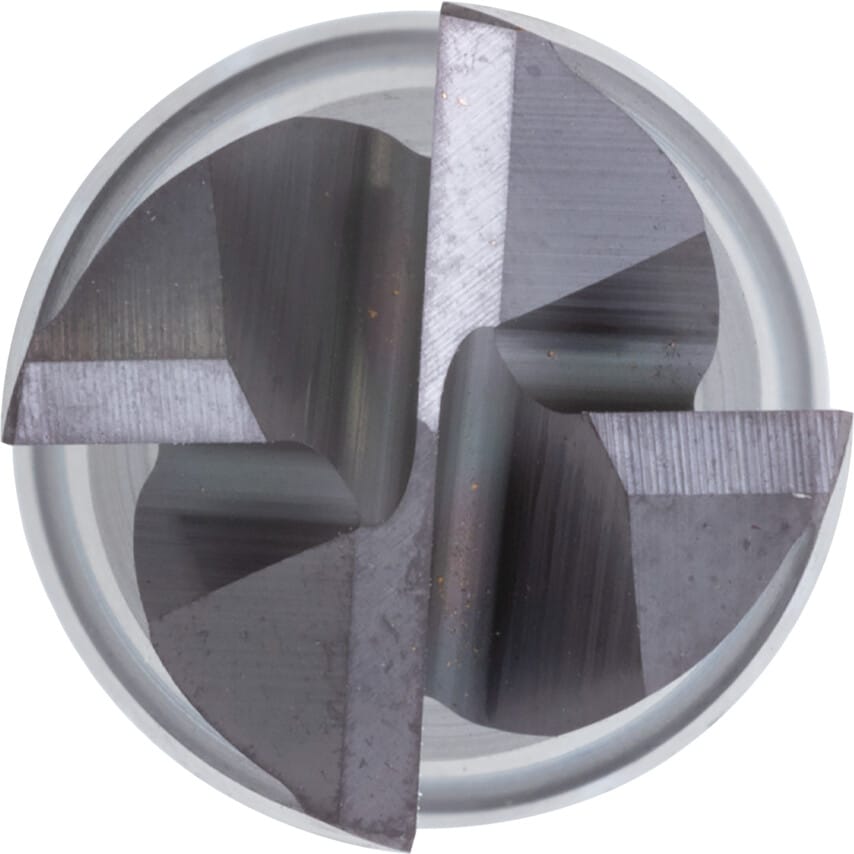 5534 12.00MM Carbide 4 Flute Weldon Shank Ratio End Mills - FIREX Coated