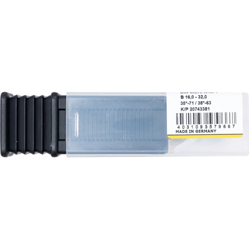 5535 16.00MM Carbide 4 Flute Weldon Shank Ratio End Mills - FIREX Coated