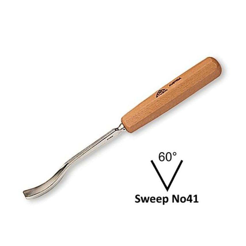 554410 Spoon V-Parting Tool No. 41 Sweep 10mm