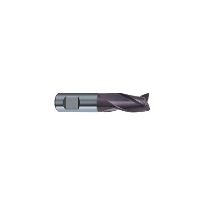 5573 7.00MM Carbide 3 Flute Weldon Shank Mini-slot Drill - Fire Coated