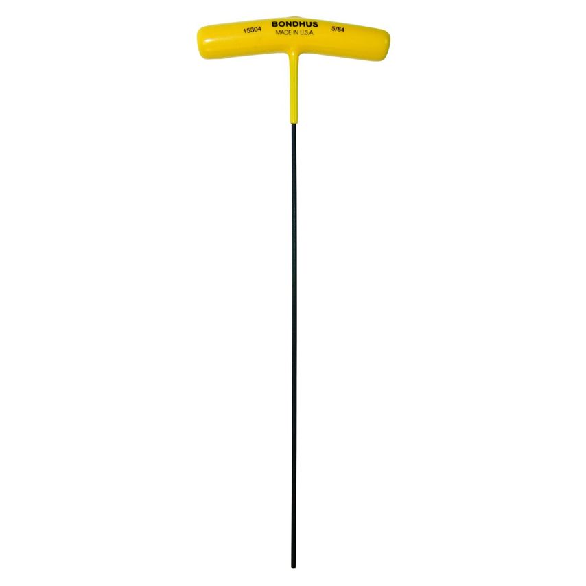 5/64" T-Handle Hex Driver 9", 5/64", 15304