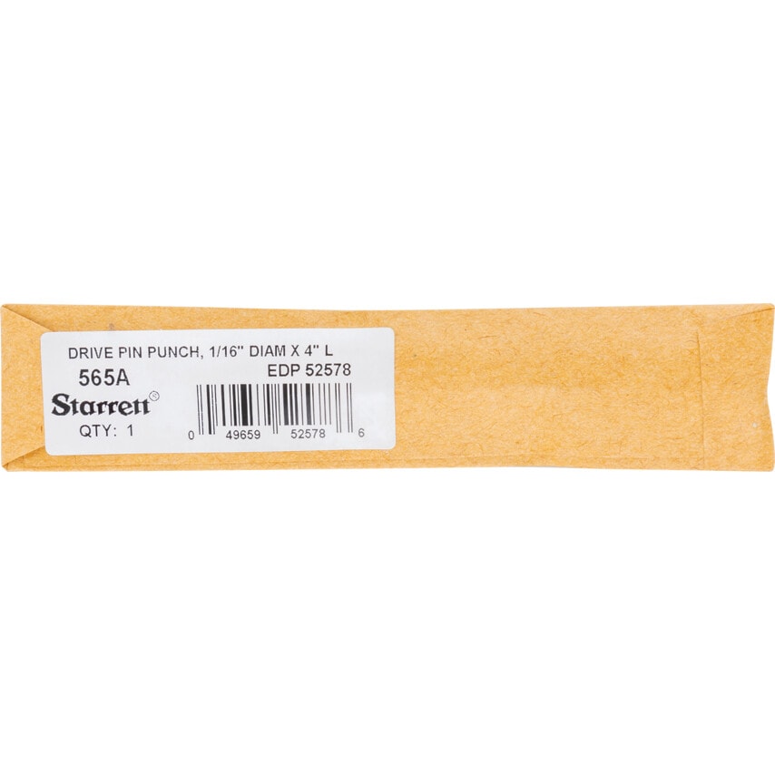 565A Drive Pin Punch 1/16"