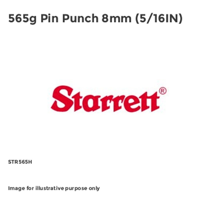 565g Pin Punch 8mm (5/16IN) STR565H