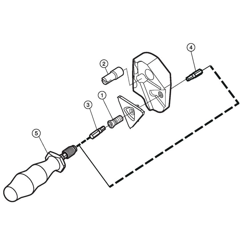 570-25R123U06B CoroCut Hease for Grooving