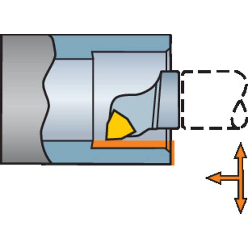 570-DWLNL-40-08-L Head for Turning