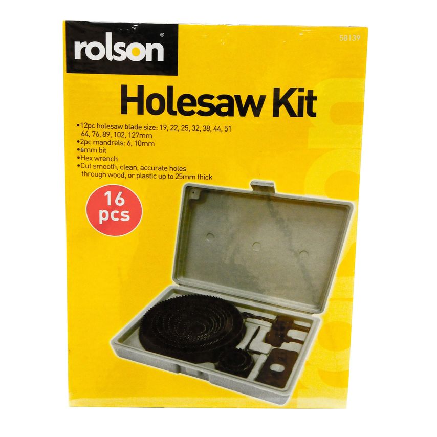 58139 16pc Holesaw Set