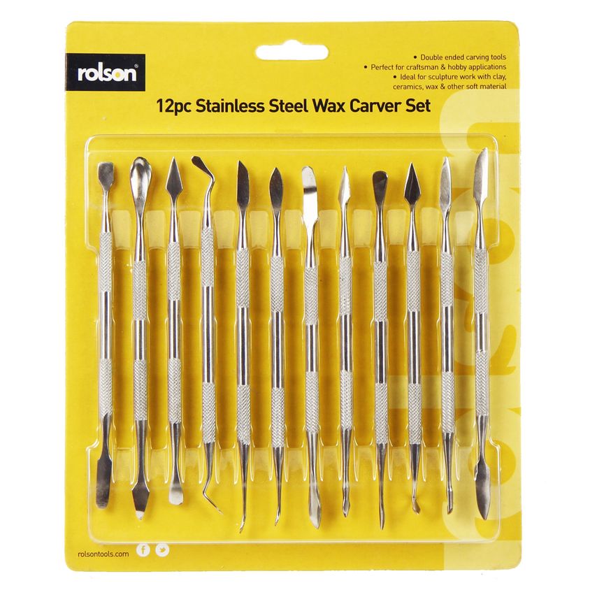 59137 12pc Wax Carver Set