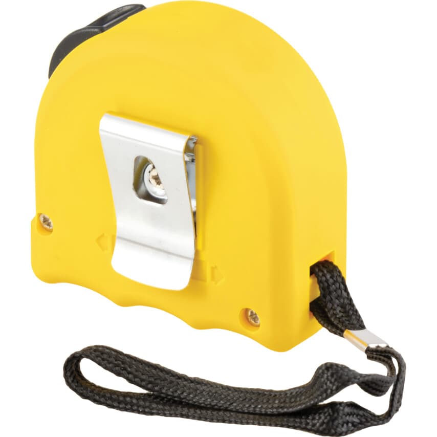 5M/16' Hi-vis Locking Tape - Yellow Case