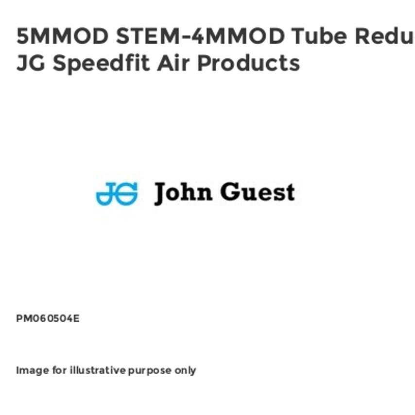 5MMOD STEM-4MMOD Tube Reducer JG Speedfit Air Products PM060504E